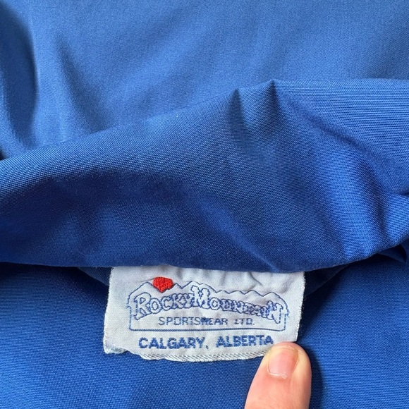 Vintage Alberta Winter Games Pullover Light Ski Jacket Size XL - Picture 3 of 4